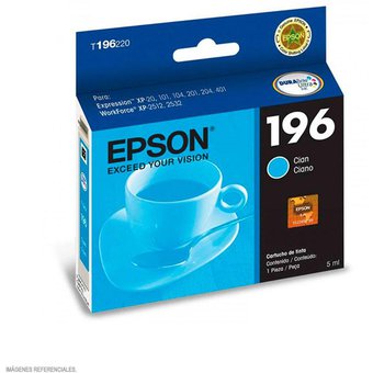Tinta Epson T196220-al Cyan