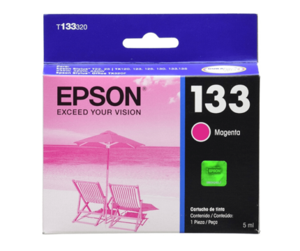 Cartucho De Tinta Epson 133 Magenta